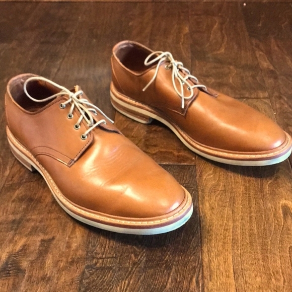 Allen Edmonds Tan Nomad Derby sz 10.5 - Picture 1 of 10